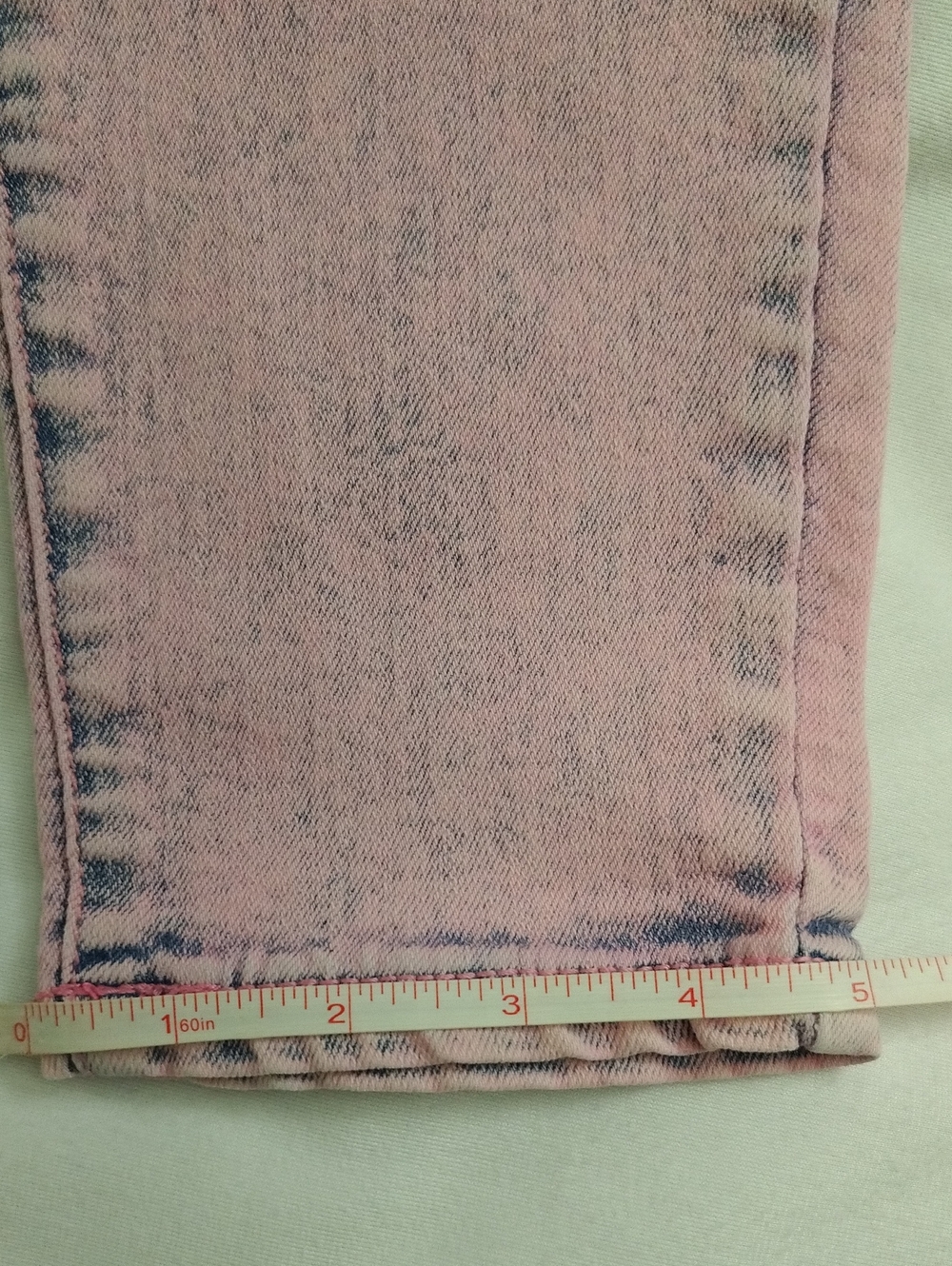 Women's Wild Fable Indie-Pop Pastel Lavender Acid Wash High Rise Skinny Jeans, M - Picture 11 of 16